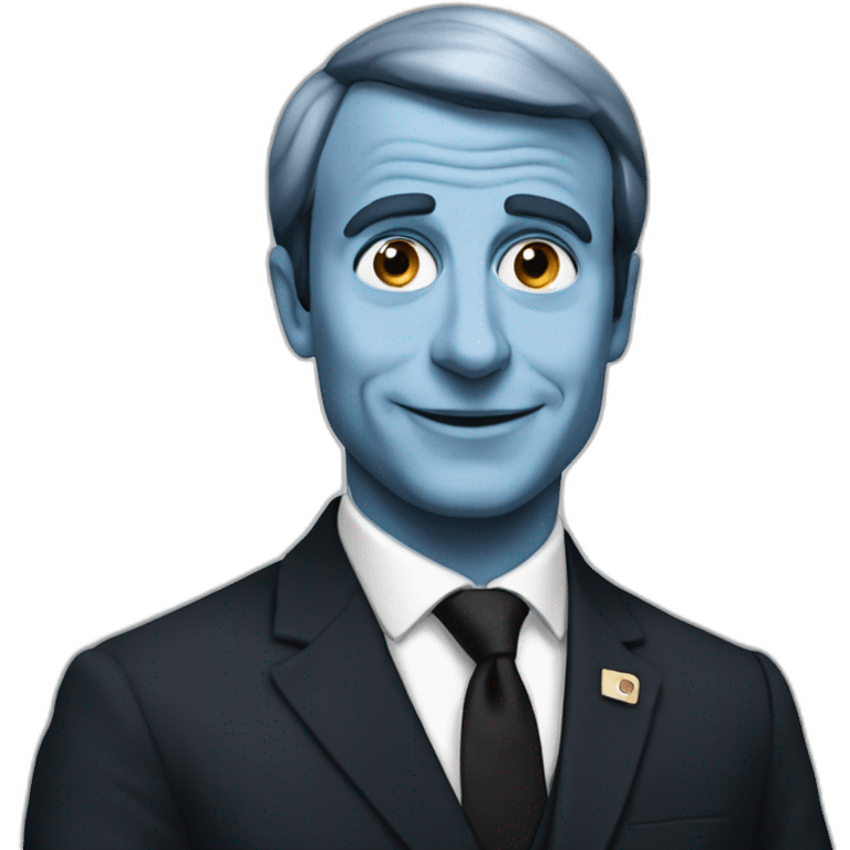 Emanuel Macron emoji