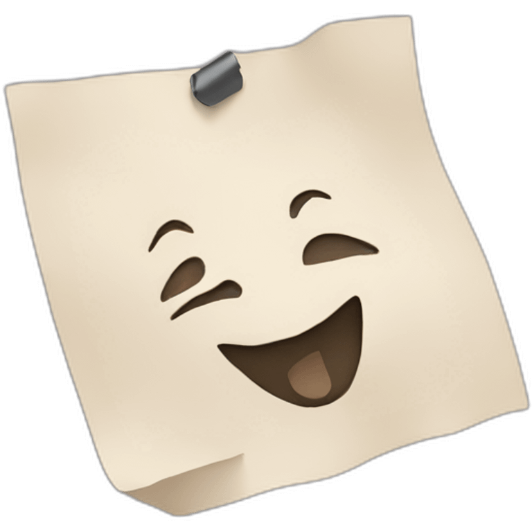 piece of paper emoji