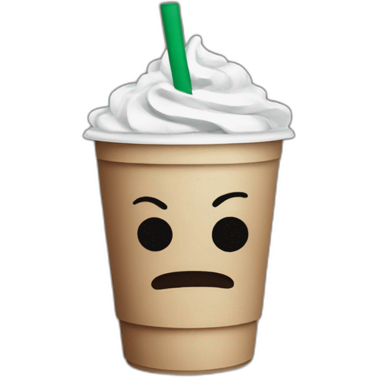 Gojo drinking Starbucks emoji