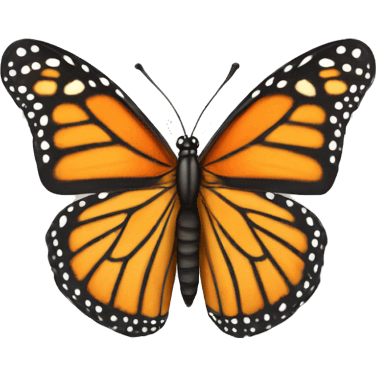 monarch butterfly full body emoji