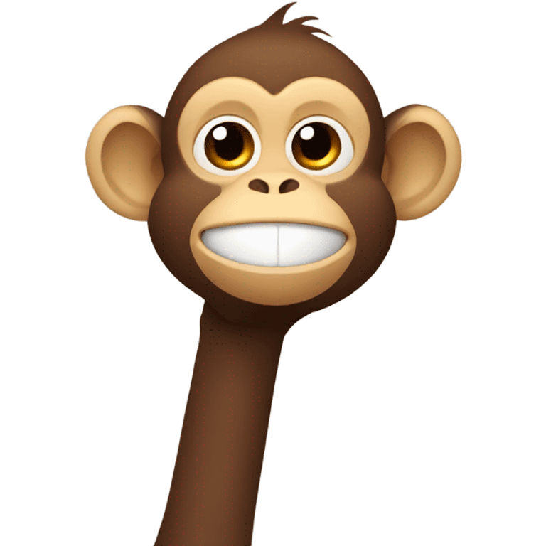 Monkey holding 👌🏽 up emoji