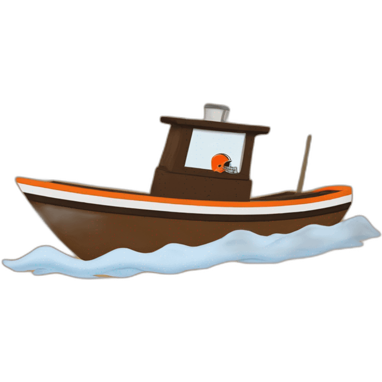 Cleveland browns fail boat emoji