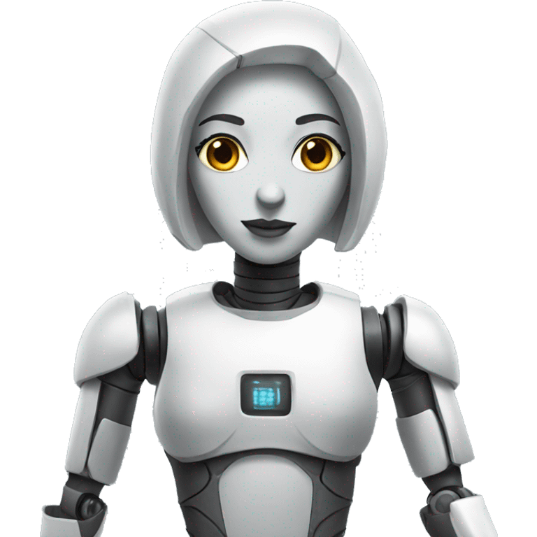 Robot girl  emoji