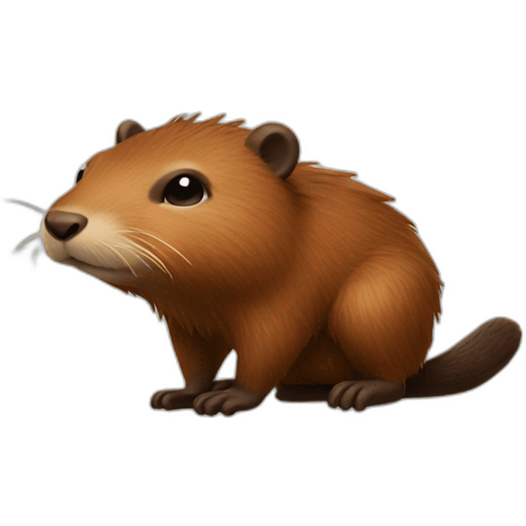 Star beaver emoji