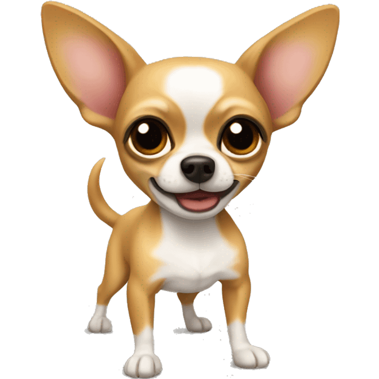 chihuahua  trompette emoji