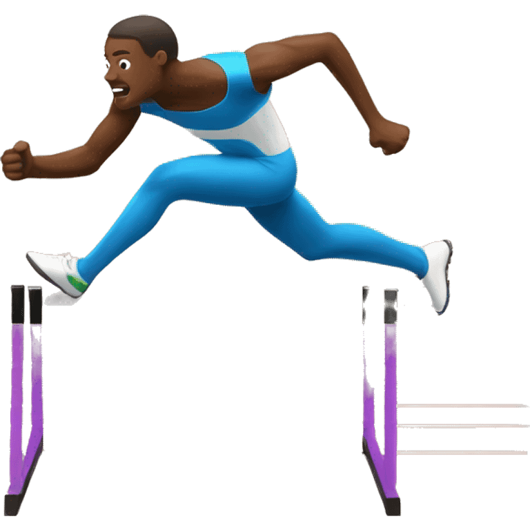 track and field hurdle emoji