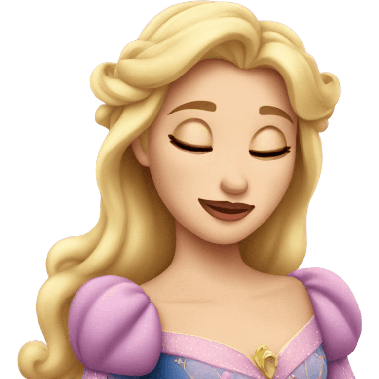 Sleeping beauty Disney emoji