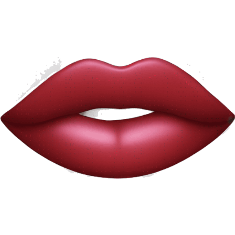 cosmetologist lips emoji