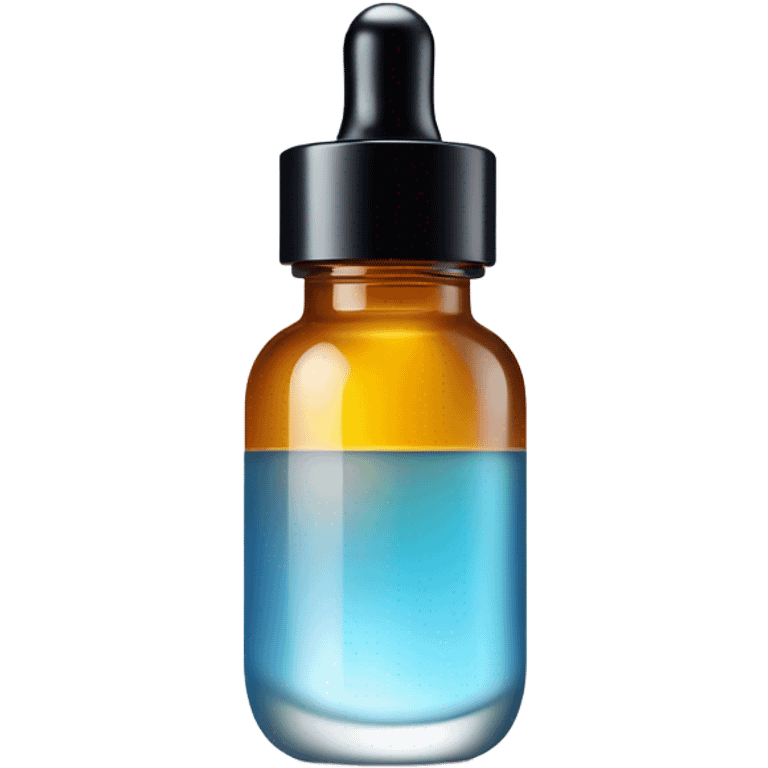 beautiful bottle of face serum emoji