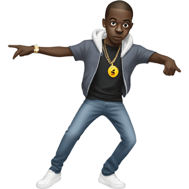 Bobby shmurda doing the money dance emoji