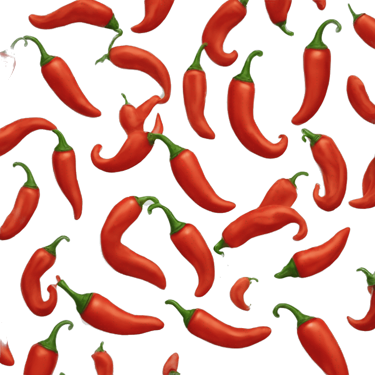 Hot red chili pepper emoji 🌶️ to represent spicy or hot flavors emoji