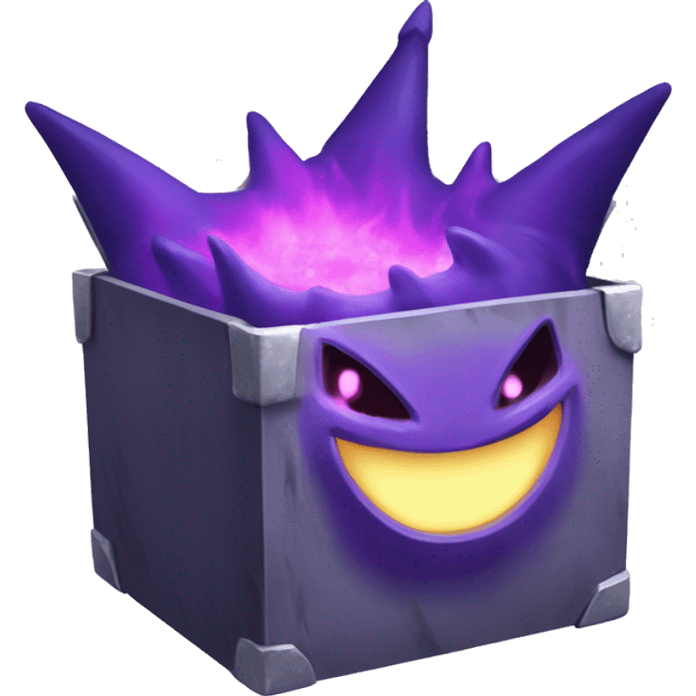 THE 🪄🪄🪄MAGIC BOX🗿 box of magic light gengar  emoji