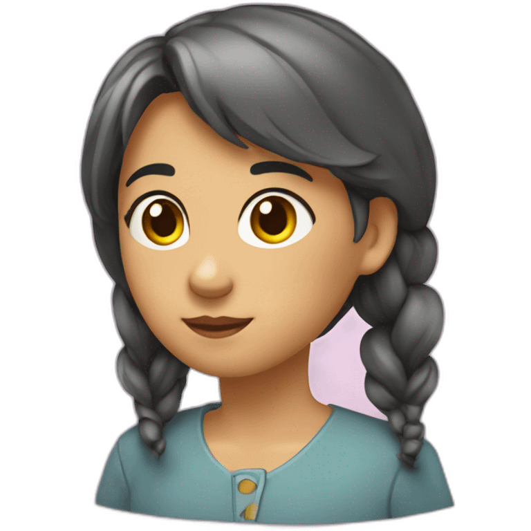 Fille sur épaule de garçon emoji