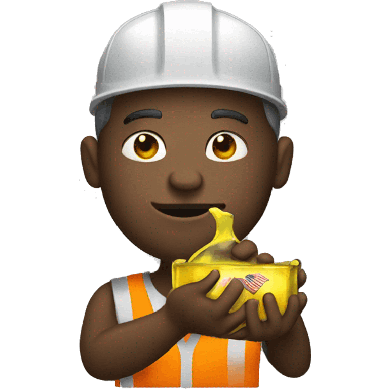 American holding oil emoji