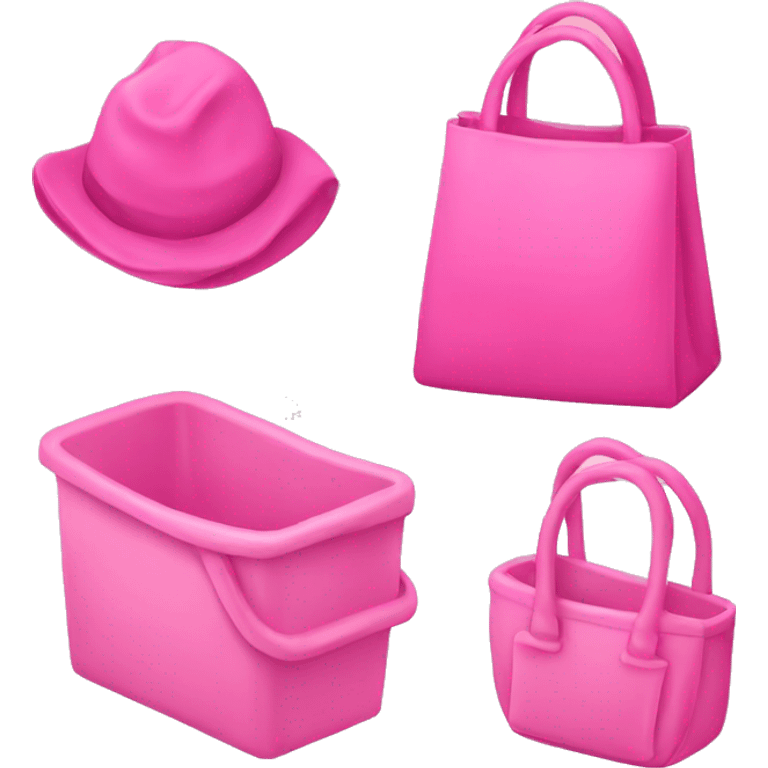 pink items emoji