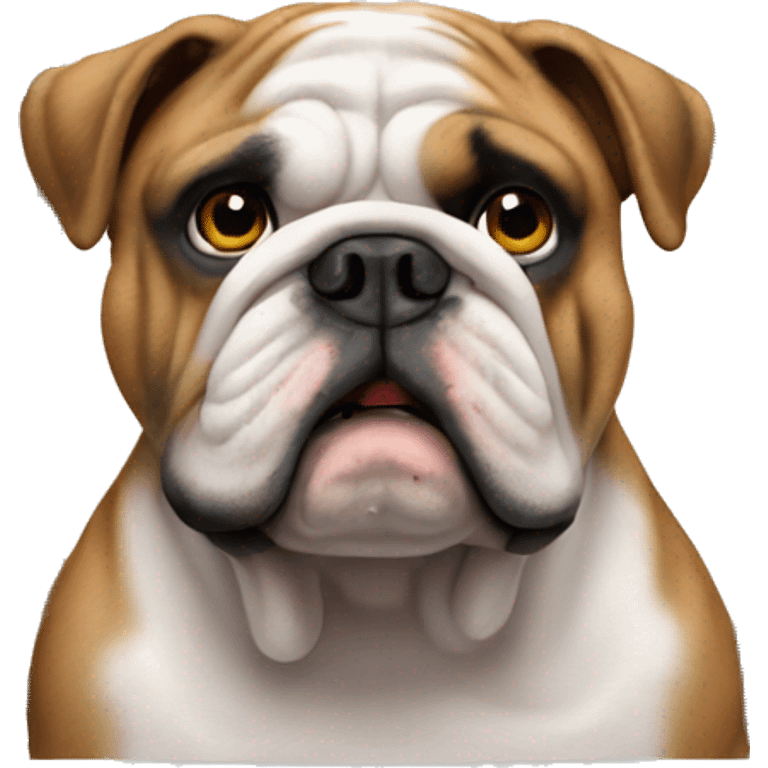 english bulldog no entry sign emoji