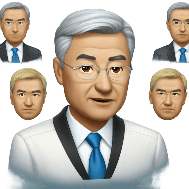 photorealistic president Kazakhstan tokaev emoji