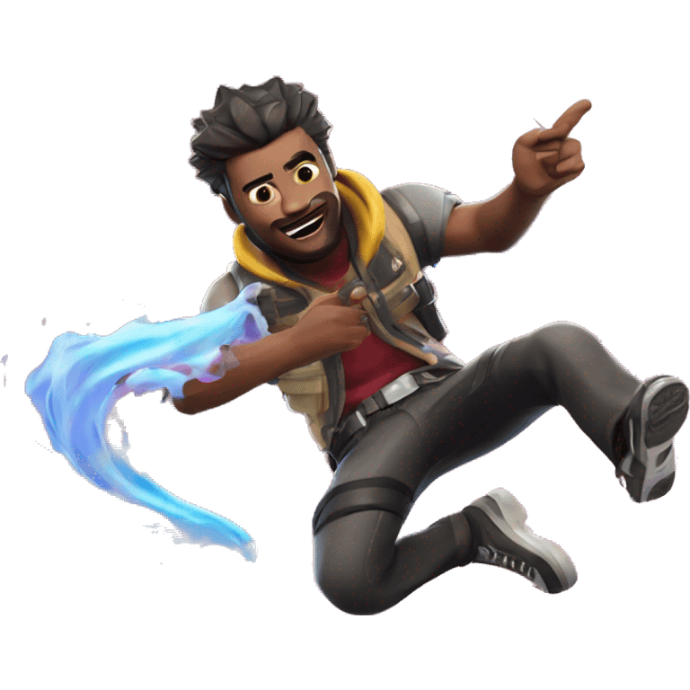 Fortnite emoji drift he is sliding a he has Iphone in his hand emoji