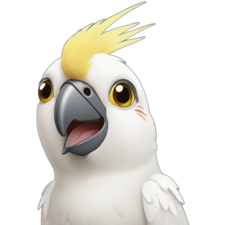 gin cockatiel emoji