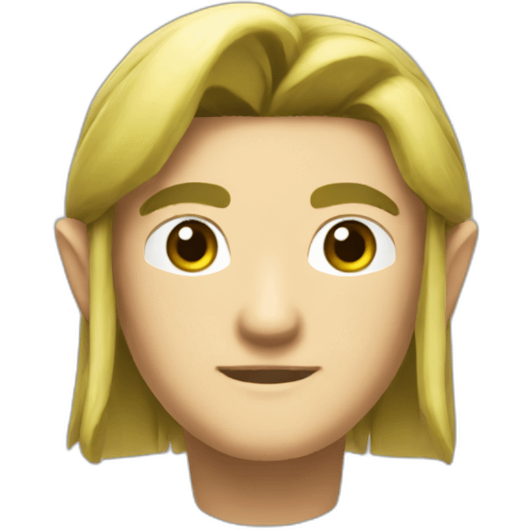 Link head from Legend of zelda emoji