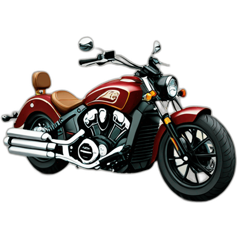 Moto Indian scout emoji