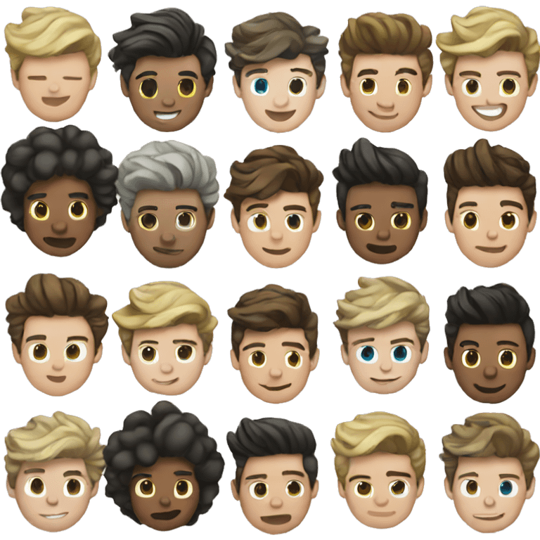 One direction emoji emoji