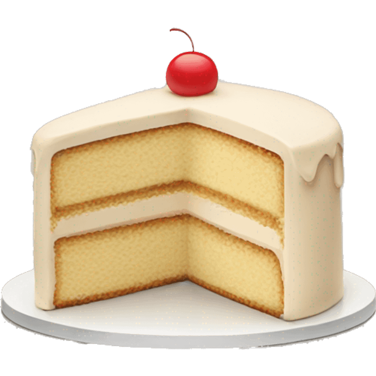 beige cake emoji