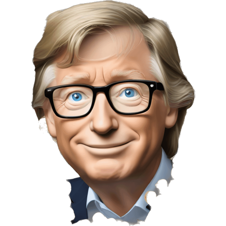 Donald Trump und Bill Gates haben ein Kind in Florida emoji