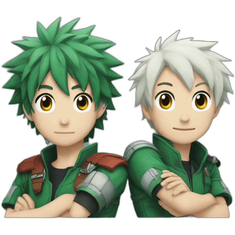 deku et shoto emoji