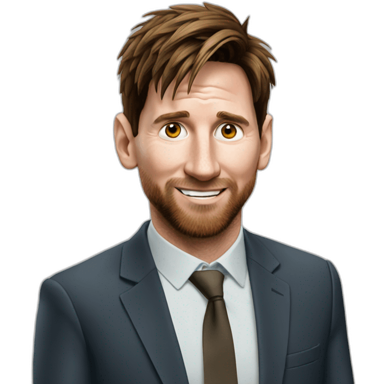 messi qui fait caca emoji