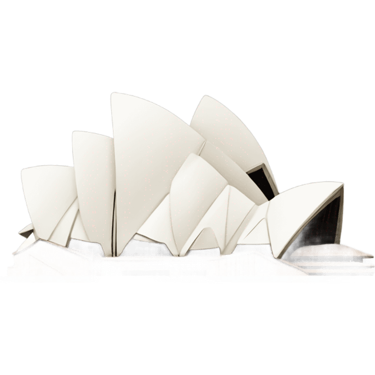 Sydney opera house emoji