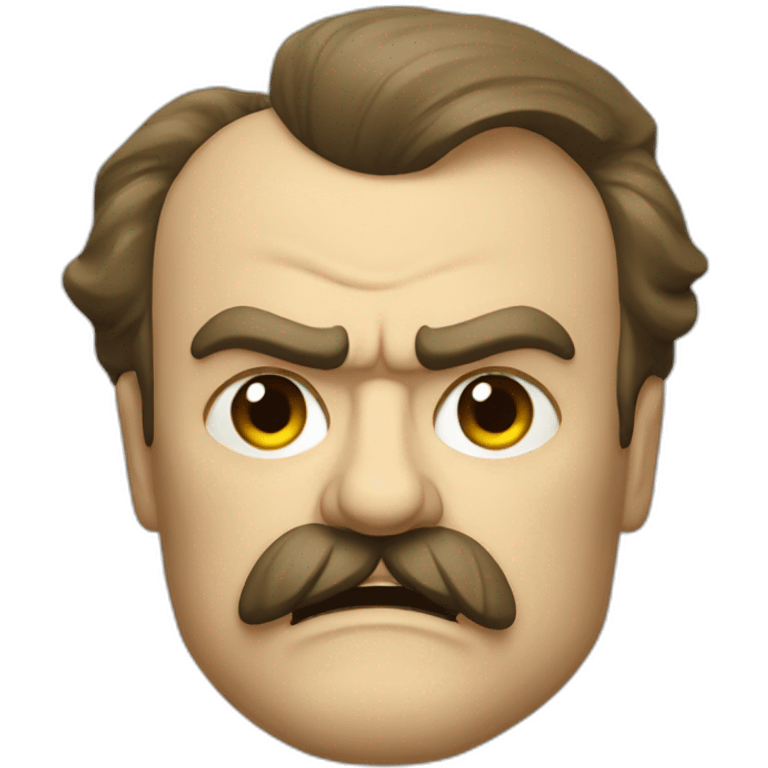 Angry Nietzsche emoji