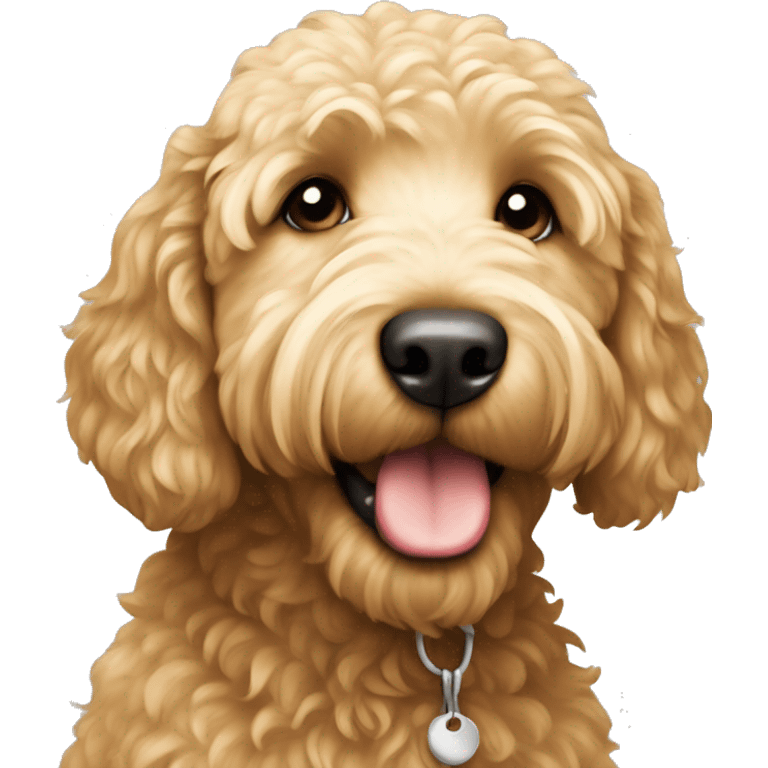 Golden doodle  emoji