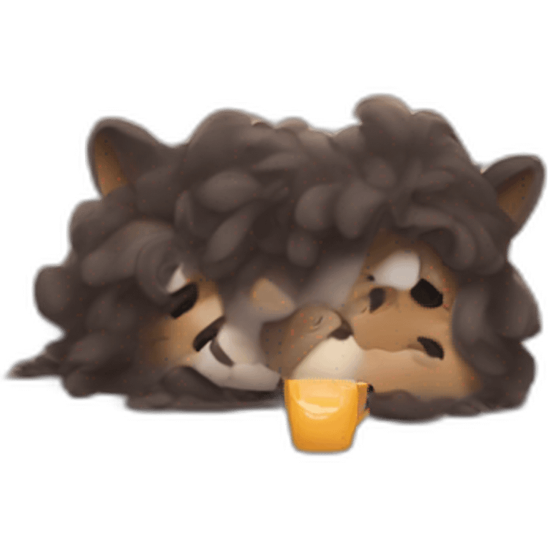 Cozy morning emoji