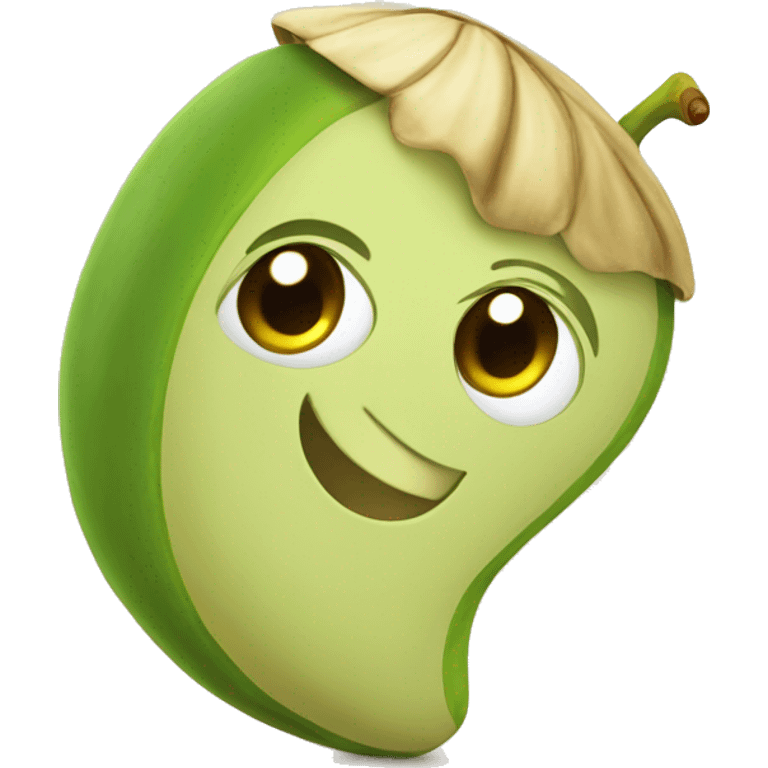 happy pistachio emoji