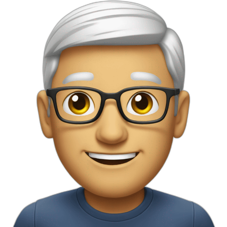 tim cook winks  emoji