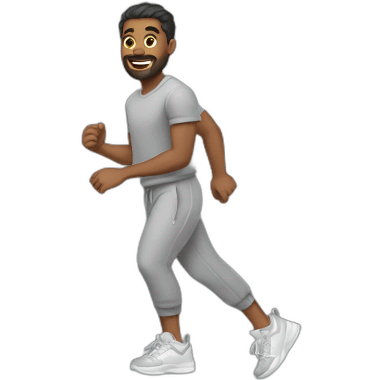 grey joggers emoji