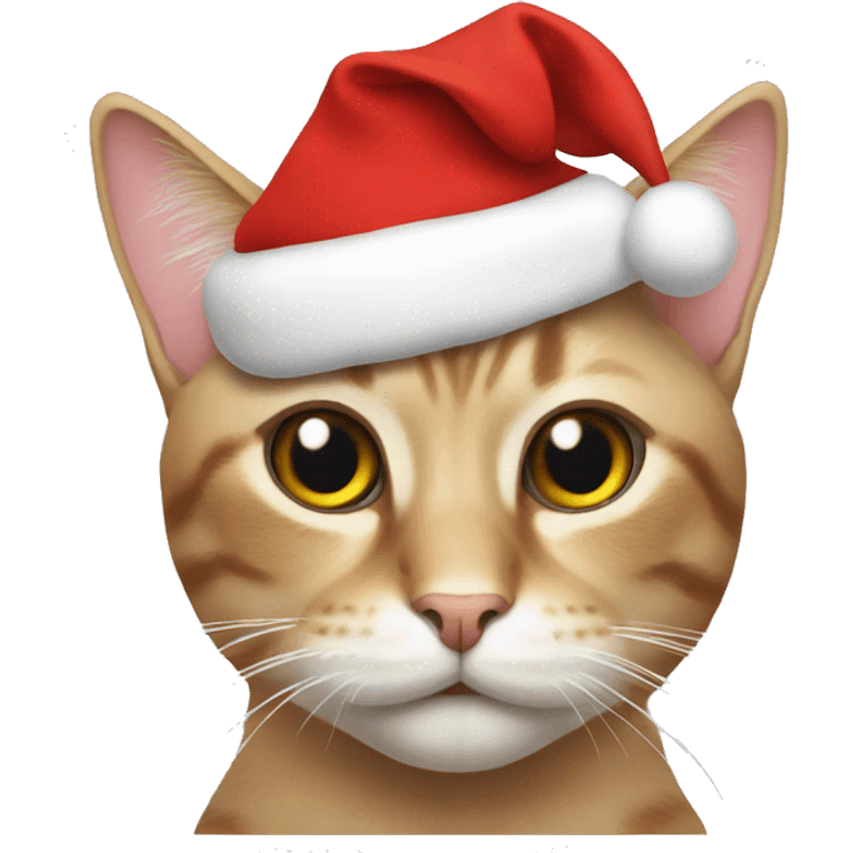 Cat Christmas  emoji