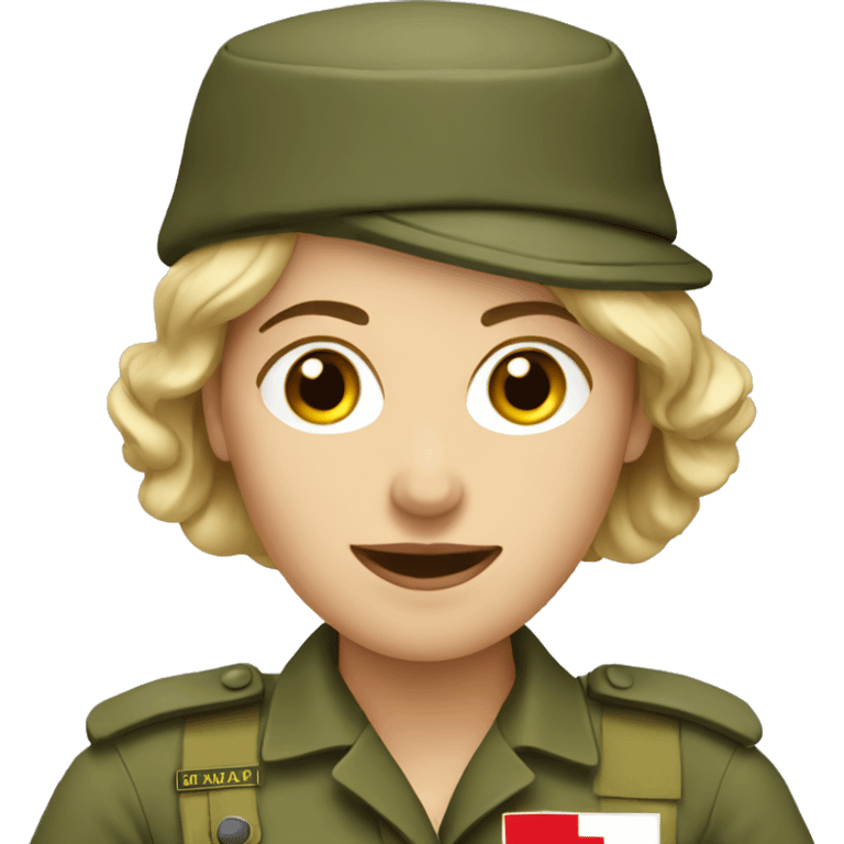 army woman swiss emoji