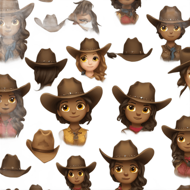 Cowgirl emoji