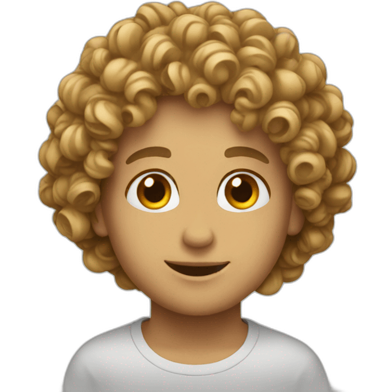 curly emoji