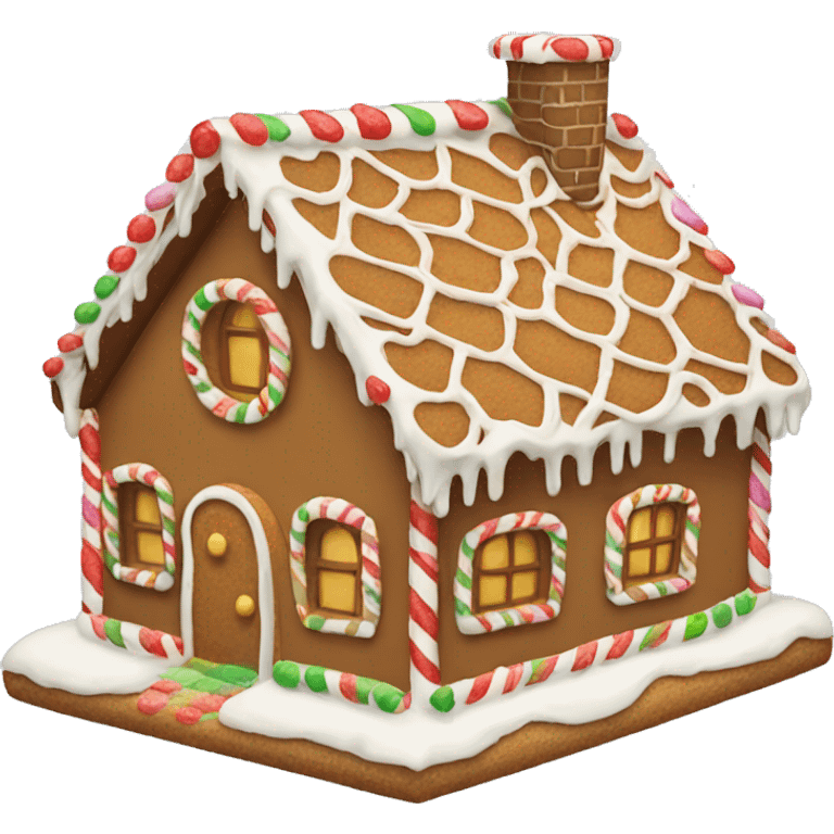 Gingerbread House emoji