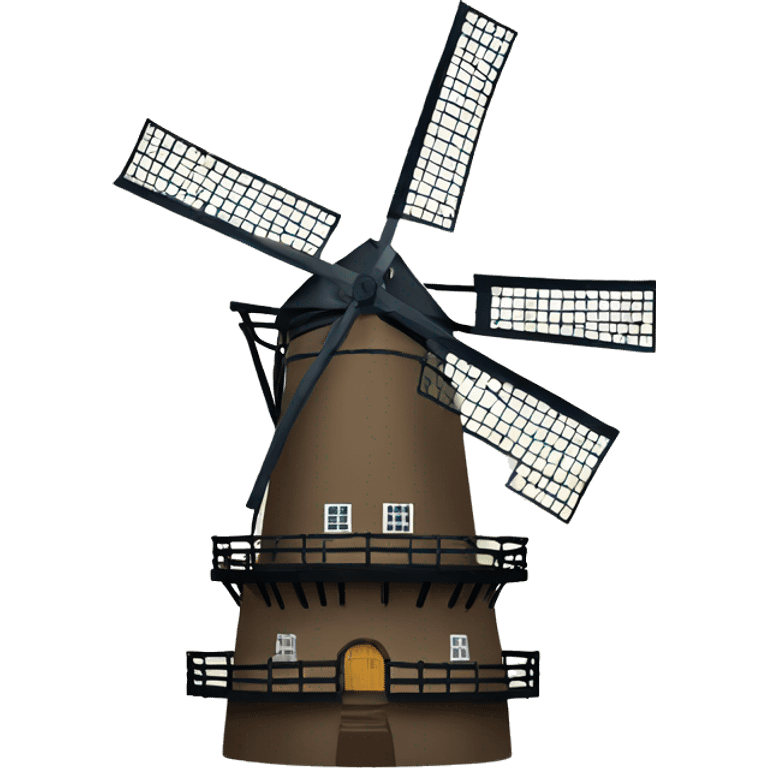 dutch mill emoji