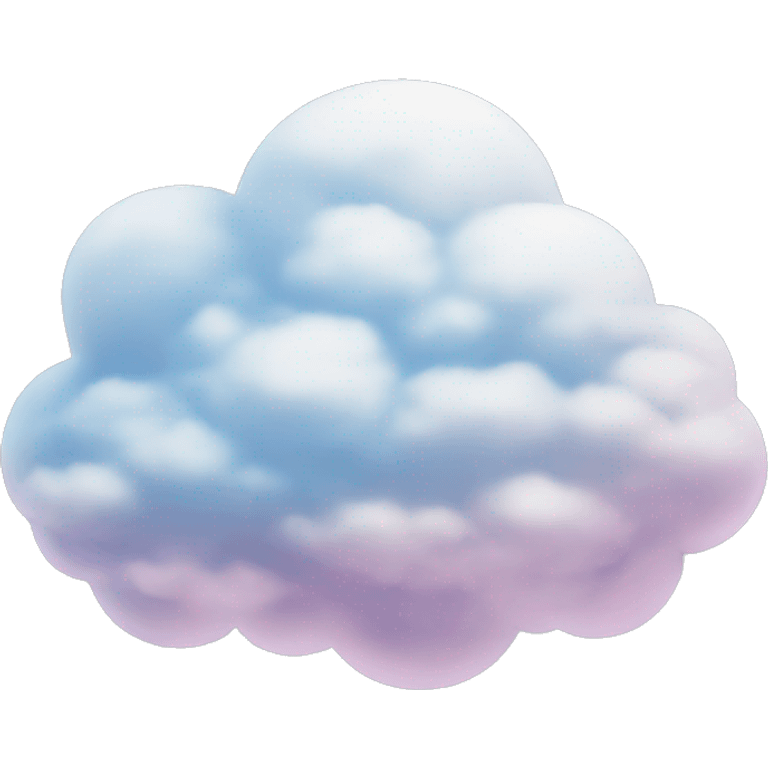 aesthetic cloud emoji