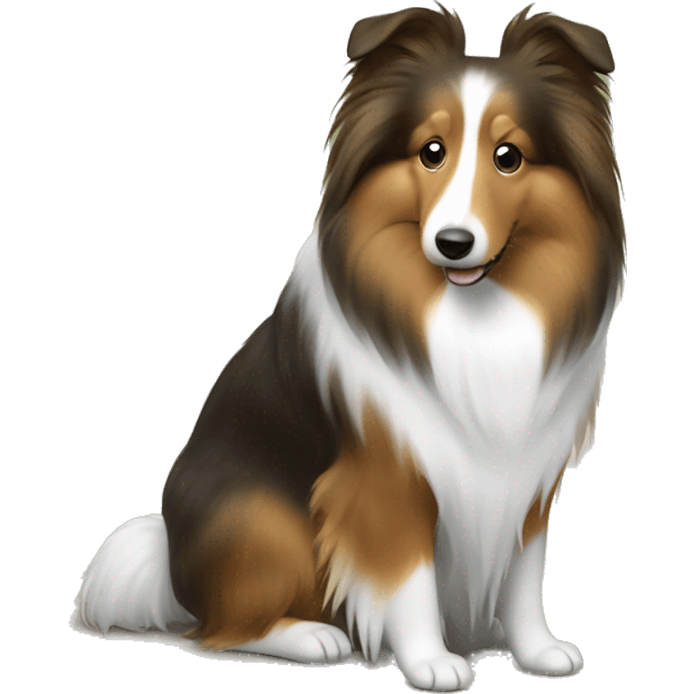 Sheltie emoji