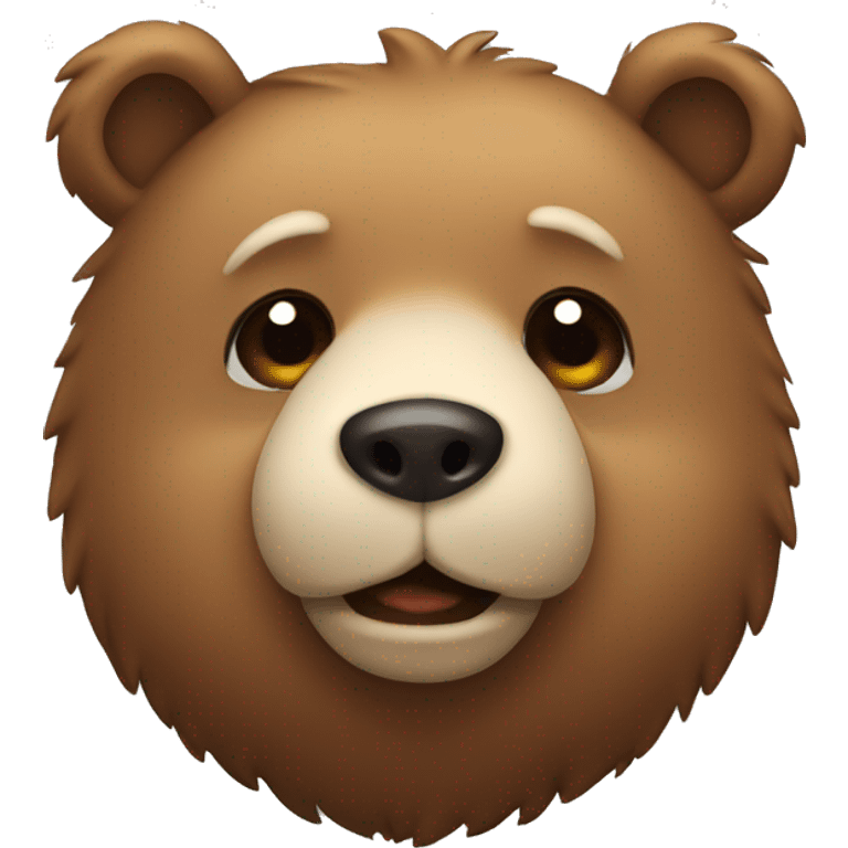 cute bear emoji