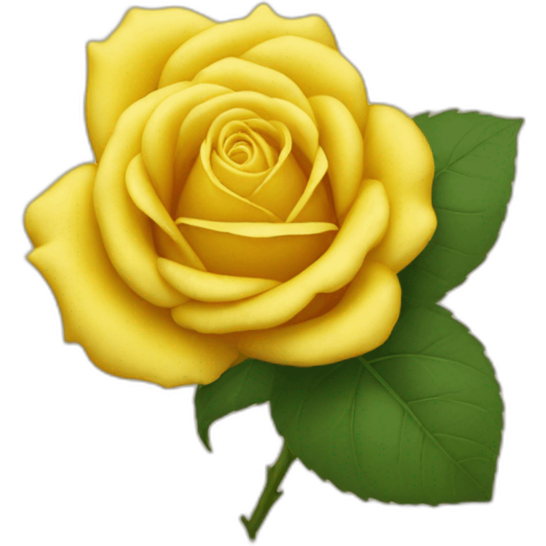 yellow rose emoji