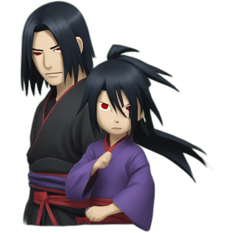 Itachi with susano emoji