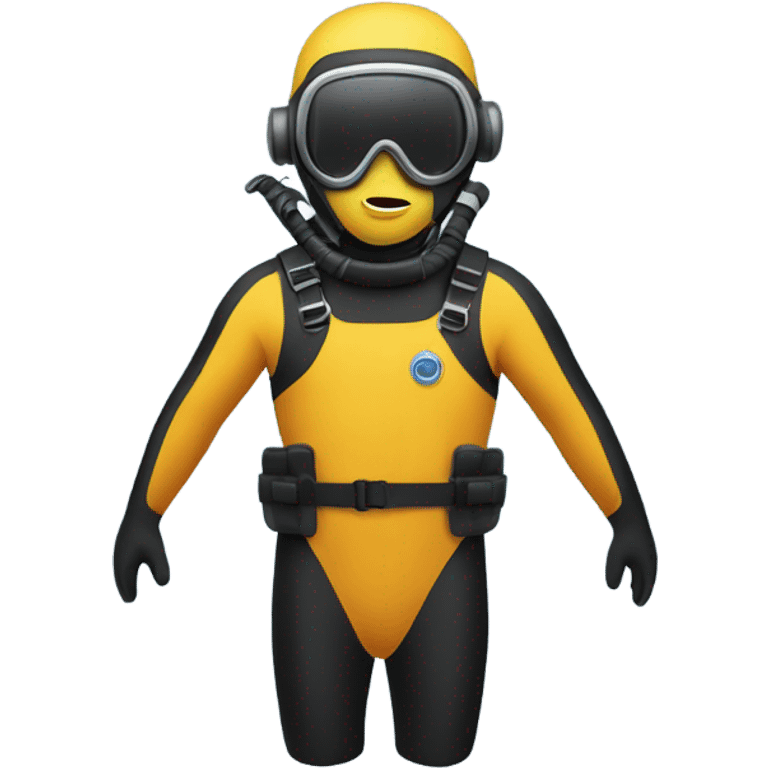 scuba diver man emoji