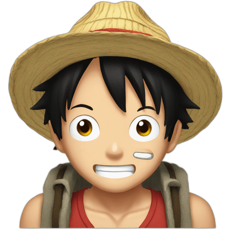 Luffy emoji